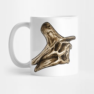 Dinosaur Skull Lambeosaurus Mug